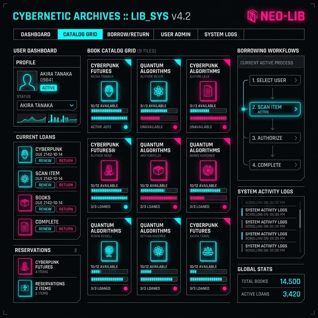 Libraflow screenshot