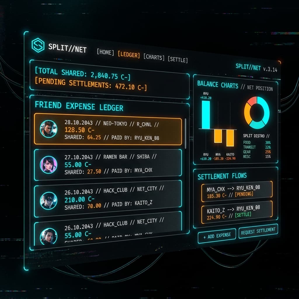 Split Expense screenshot